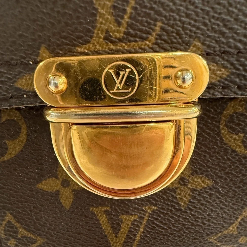 Louis Vuitton Monogram Manhattan PM logo Handbag 2005 collection 100% Authentic - Picture 12 of 16